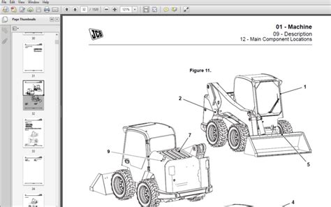 jcb 250t skid steer|jcb 260 parts manual.